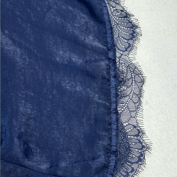 In Bloom Sleep Robe Navy Blue Size M/L - Picture 6 of 6